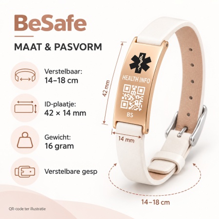 Qr medische armband